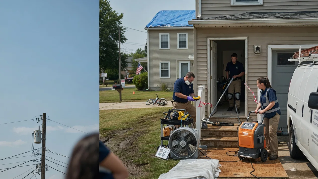 Water Damage Repair in Shields, ND near me